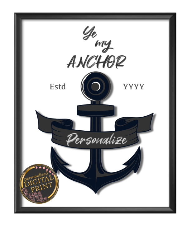 ye my Anchor
