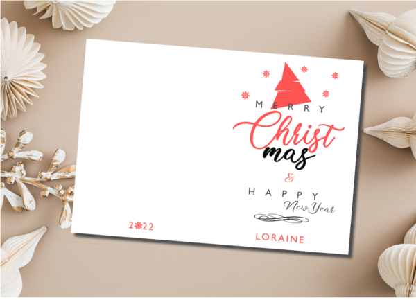 "Merry Christmas" Greeting Card